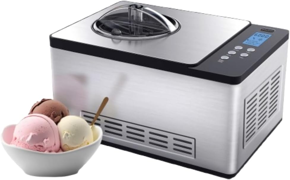 Whynter ICR-300SS 0.5-Quart Stainless Steel Rolled Ice Cream Maker With Compressor wourant