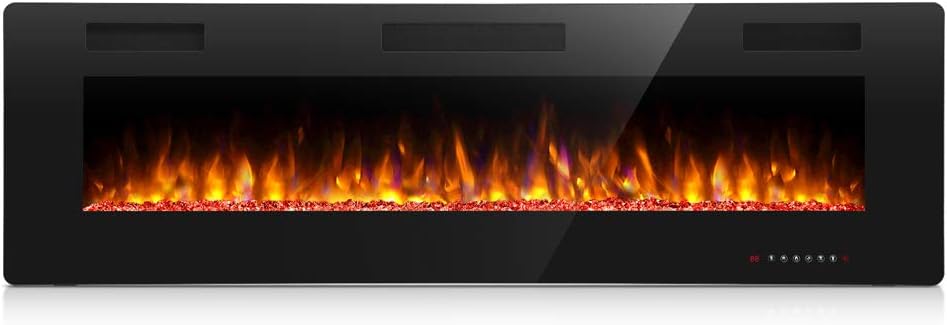 Antarctic Star 42 Inch Electric Fireplace in-Wall Recessed and Wall Mounted wourant