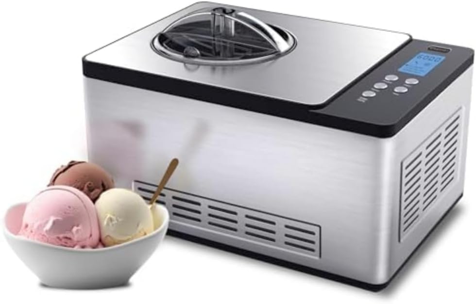 Whynter ICR-300SS 0.5-Quart Stainless Steel Rolled Ice Cream Maker With Compressor wourant