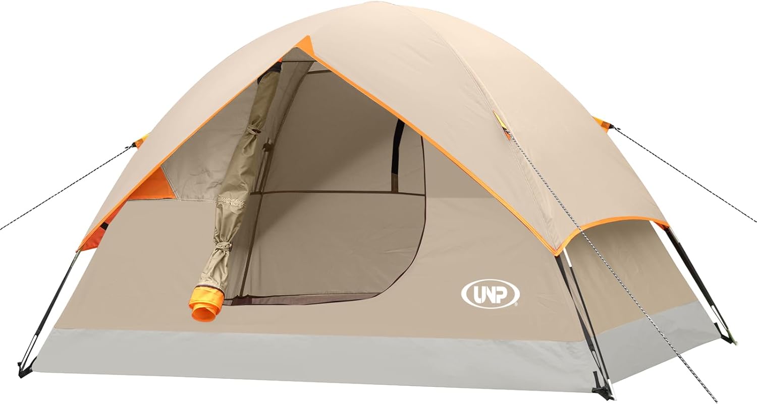 Camping Tent 2/3/4/6 Person Dome Tent Portable Camping Tent for Outdoor and Backpacking Beach wourant