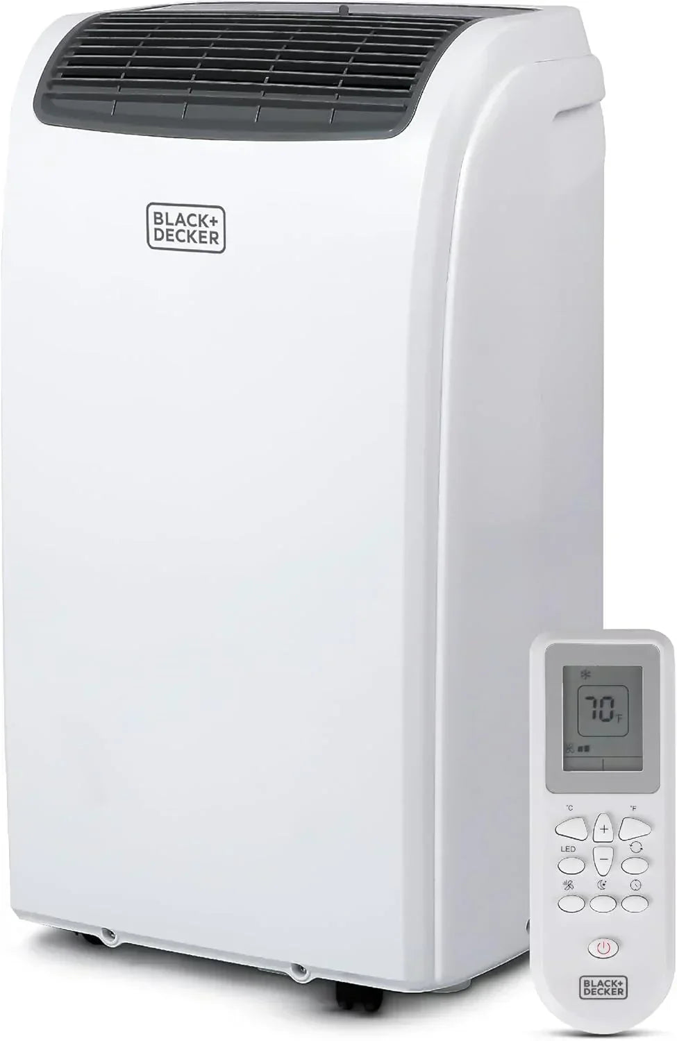 BLACK+DECKER 10,000 BTU Portable Air Conditioner for Rooms up to 450 Sq with Remote Control wourant