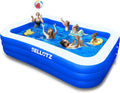 Inflatable Pool for Kids and Adults 120" X 72" X 22" Oversized Thickened Family Swimming Pool wourant