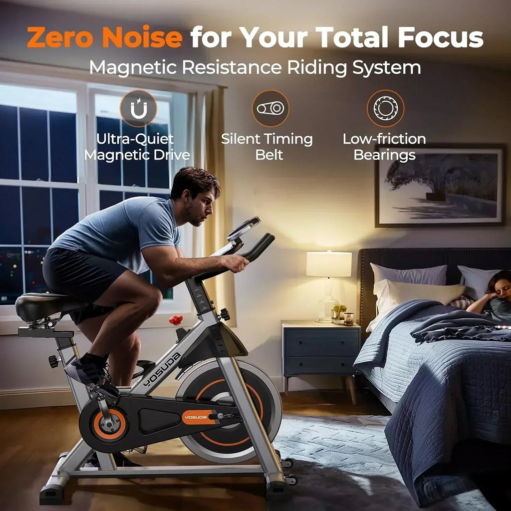Arita brand fitness bicycle Home fixed fitness treadmill Low noise design tablet stand wourant