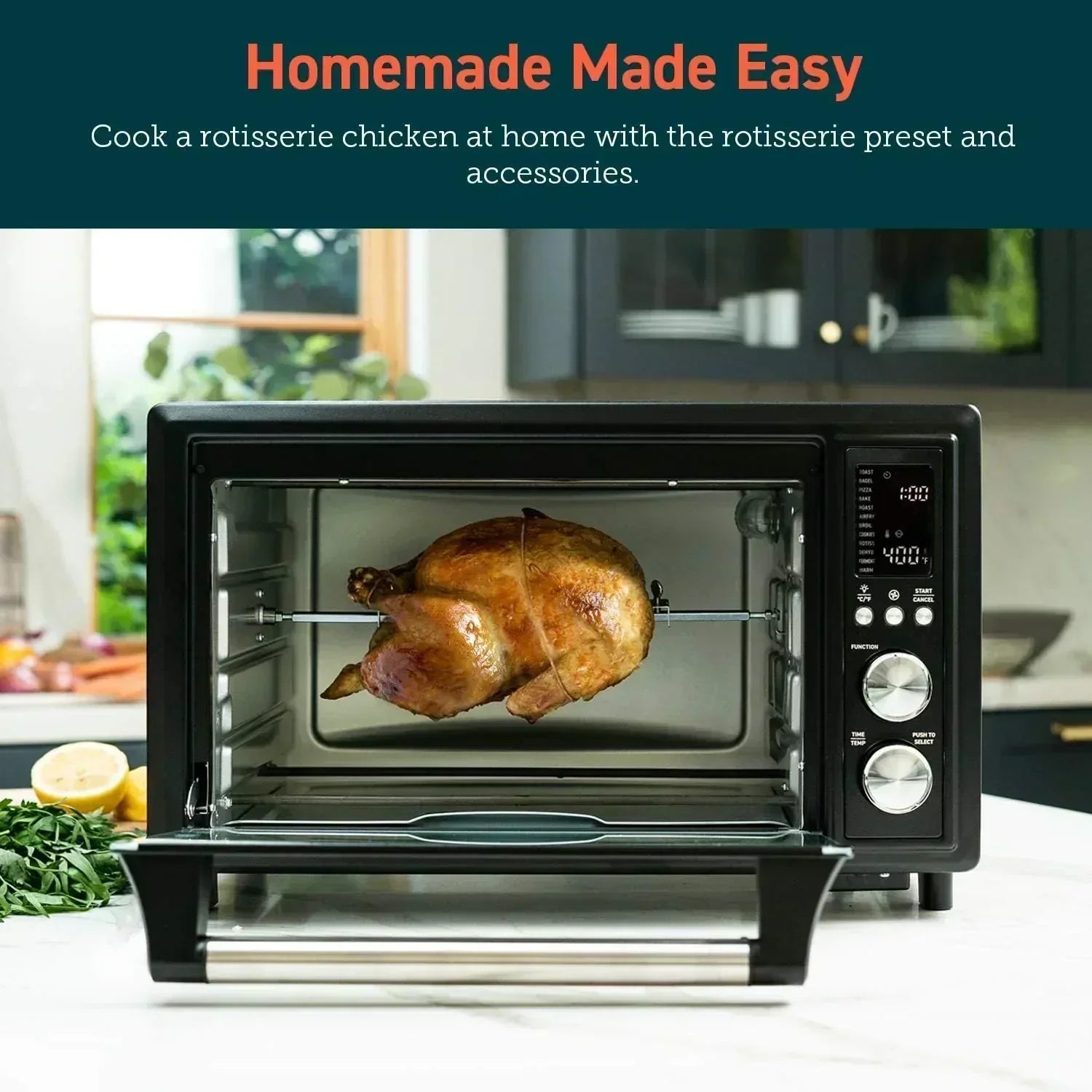 Air Fryer Toaster Oven Combo 13-in-1 32Qt APP Voice Control Convection Oven Countertop wourant
