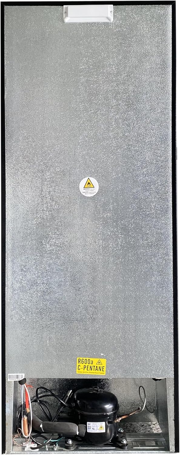 Frigidaire Upright Freezer 6.5 cu. ft. Deep Freeze Vinyl Coated Metal Wire Shelving Compact wourant