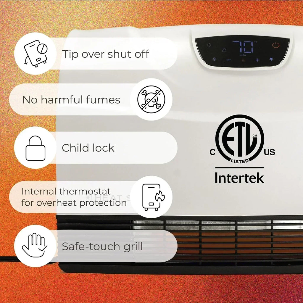 HS-1500-PHX-WIFI Infrared Heater Wifi Wall Mounted wourant