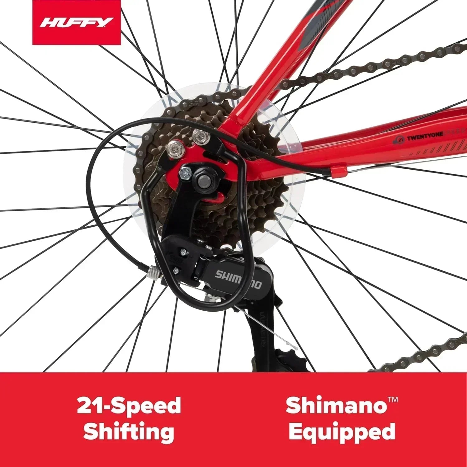 Huffy Stone Mountain Hardtail Mountain Bike for Boys/Girls/Men/Women 20"/24"/26" Sizes wourant