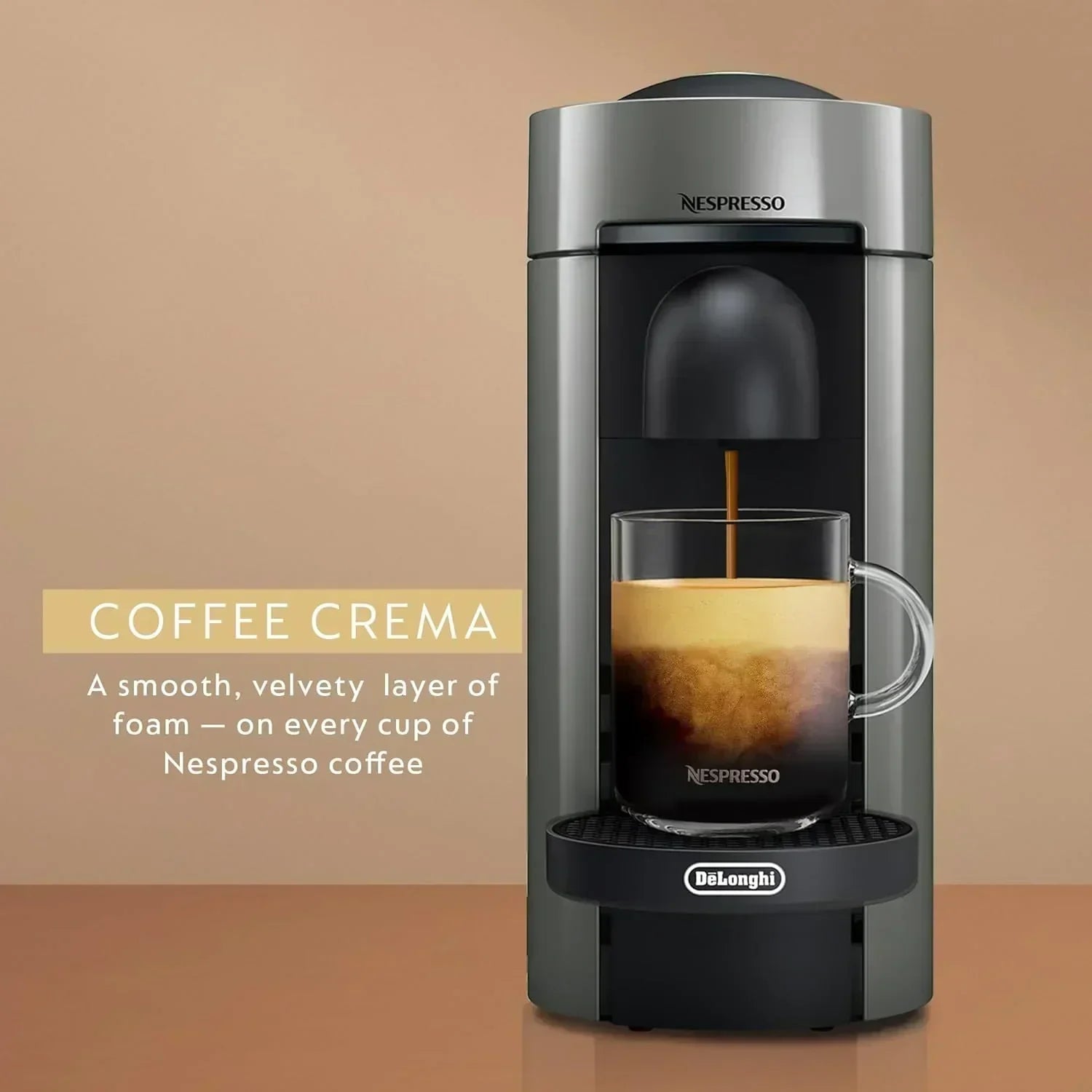 Nespresso Vertuo Plus Coffee and Espresso Maker by De'Longhi wourant