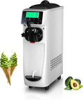Soft Serve Ice Cream Machine 3.2 Gallons Ice Cream Maker Machine Single Flavor Ice Cream Machine wourant