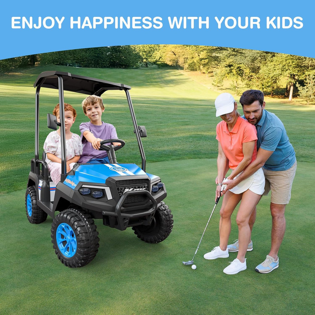R9 24V Children's Golf Cart with Remote Control Removable Awning wourant