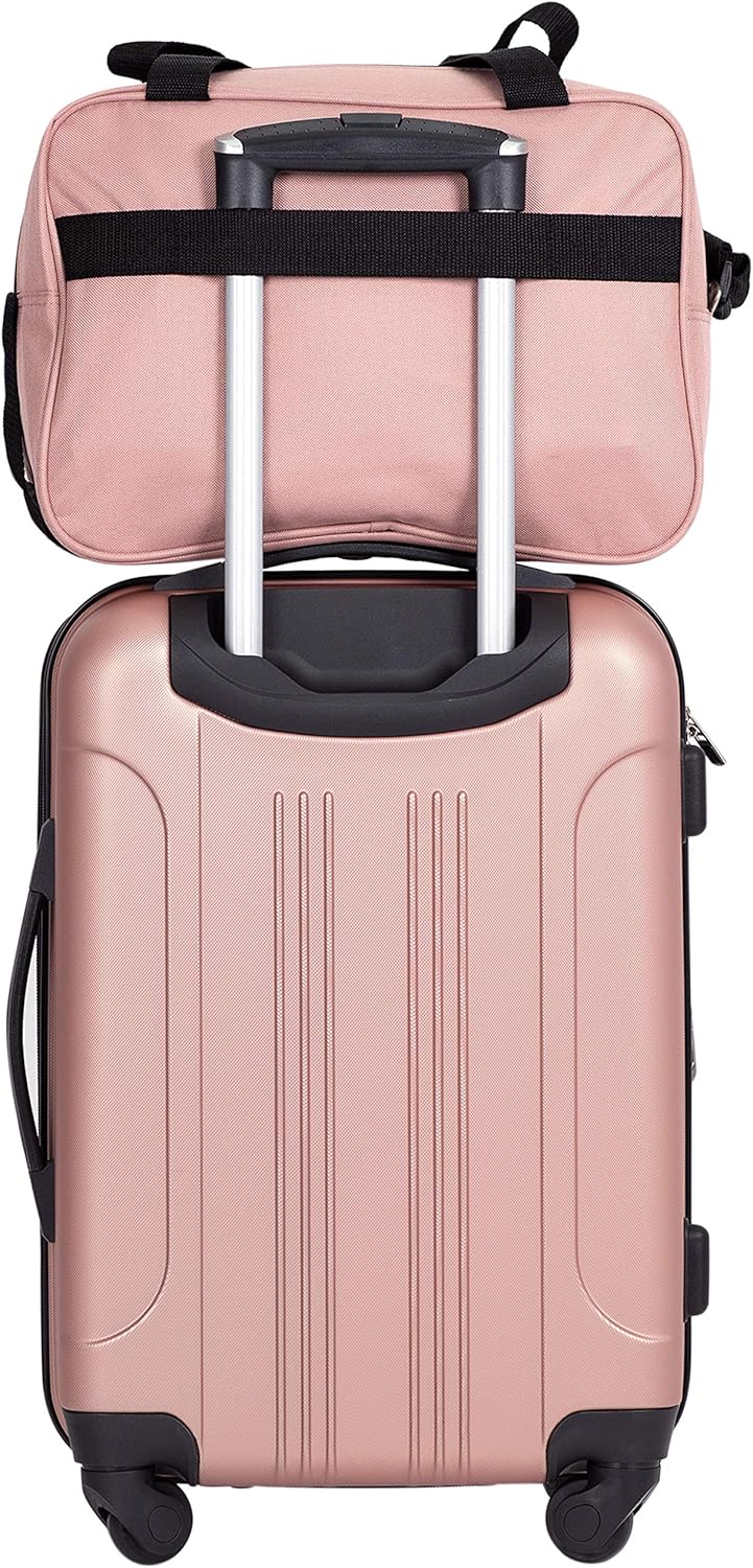 Hardside Travel Luggage Lilac Set of 4 wourant