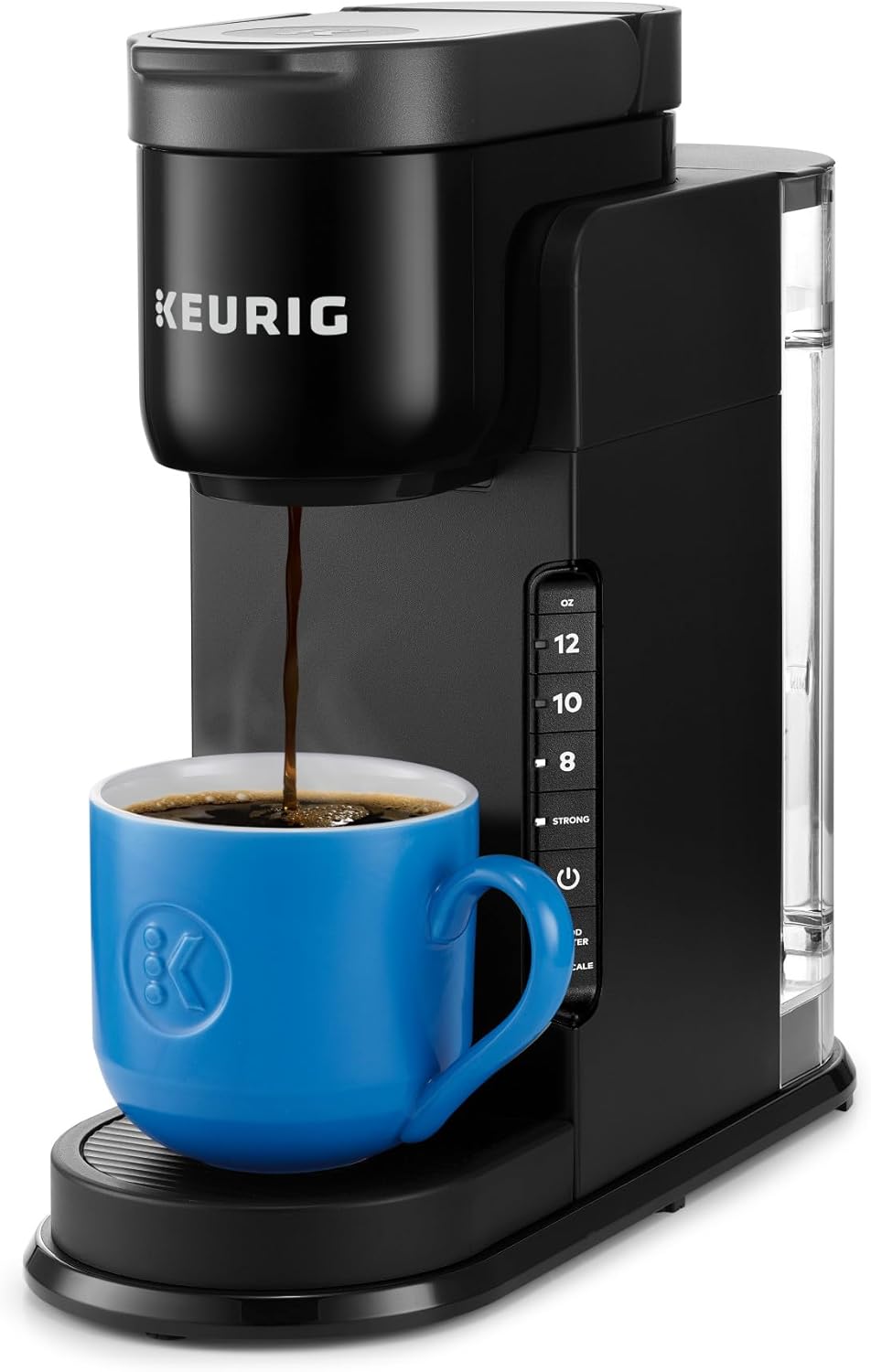 Keurig K-Express Single Serve K-Cup Pod Coffee Maker, 3 Brew Sizes, Strong Button Feature, 42oz Removable Reservoir, Black woonhhop