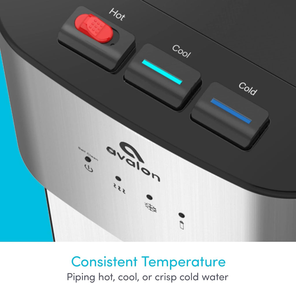 Avalon Self Cleaning Bottleless Water Cooler Water Dispenser-Hot, Cold & Room Water wourant