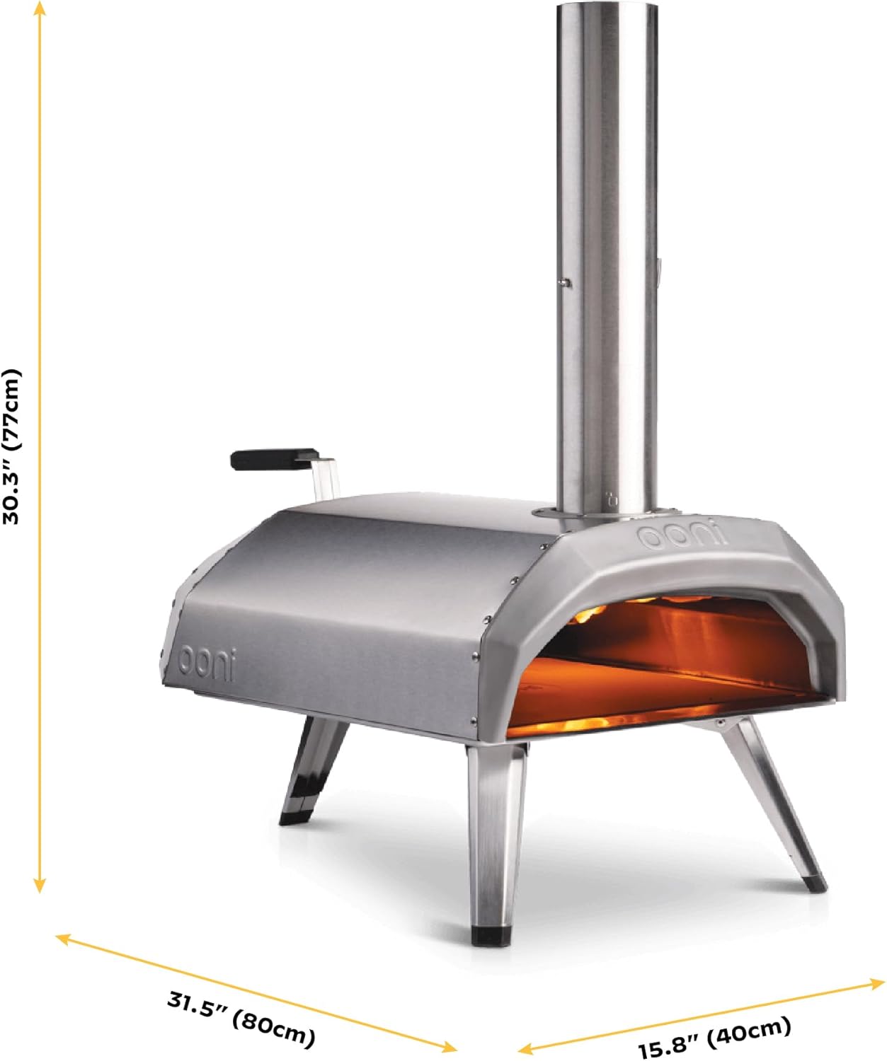 Ooni Karu 12 Multi-Fuel Outdoor Pizza Oven Reaches 950°F and Cooks 12 Inch Pizzas wourant
