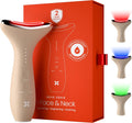 REVO Genie Facial Massager for Face and Neck, LED Face Lift Device with Heat & Vibration wourant