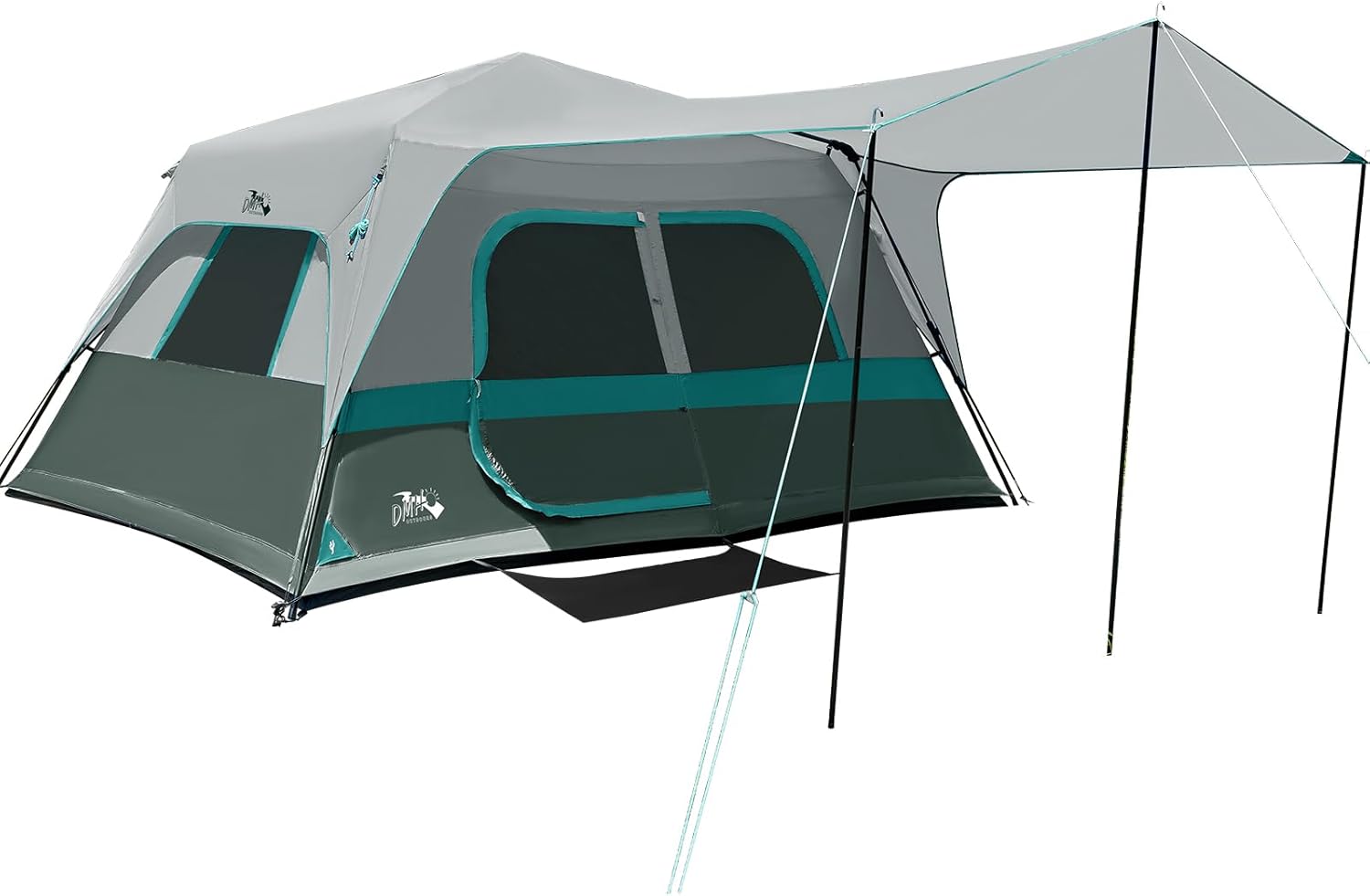 Quick-opening tent, family camping tent, pop-up camping tent, large waterproof tent for outdoor camping wourant