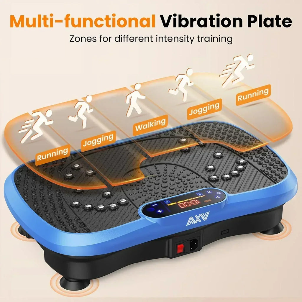 AXV Vibration Plate Fitness Platform Trainer Suitable for men and women to lose weight wourant