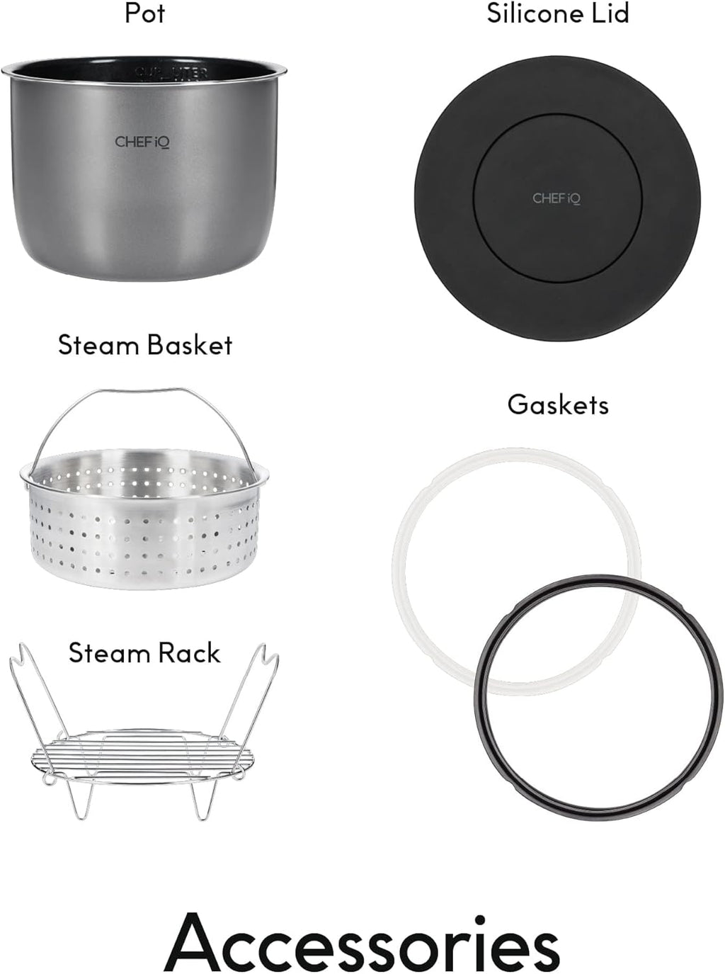 CHEF iQ Smart Pressure Cooker with WiFi and Built-in Scale - Easy-to-use 10-in-1 Multi-Cooker Rice Cooker, Slow Cooker, Instant Meal for Foodies wourant