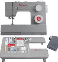 SINGER Heavy Duty Holiday Set - 4452 Heavy Duty Sewing Machine with Extension Table and 2 Presser Feet wourant