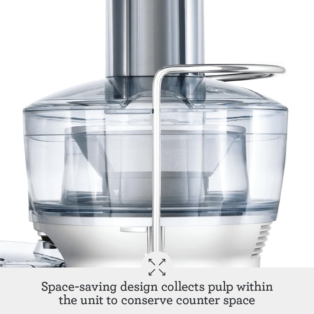 Breville BJE200XL Juice Fountain Compact Centrifugal Machine 25 fl oz Silver wourant