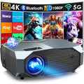 Projector with 5G WiFi and Bluetooth Native 1080P Outdoor Portable Video wourant