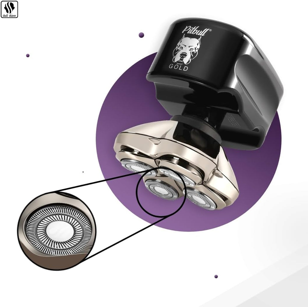 Pitbull Gold PRO Electric Head and Face Shaver wourant