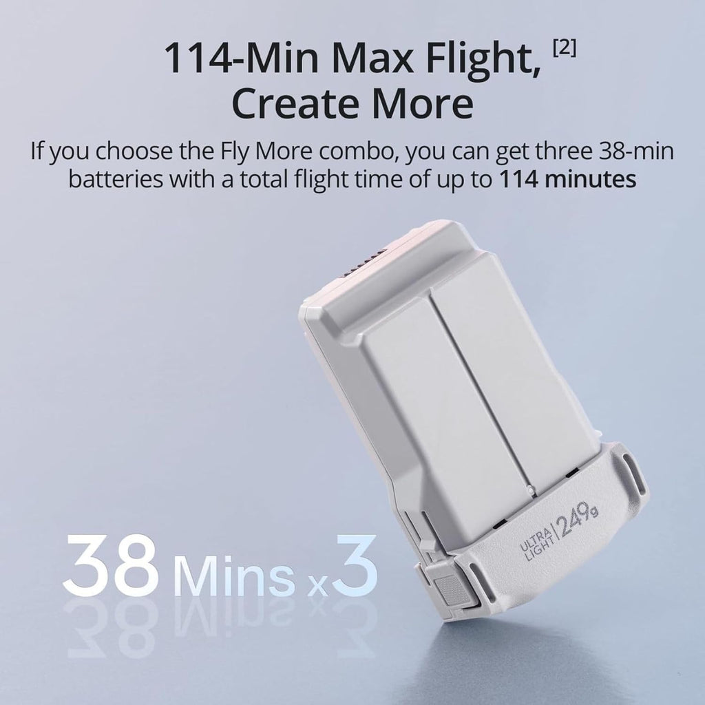 DJI Mini 3, Drones with Camera for Adults 4K, 38-min Flight Time, up to 32800ft (10km) Video Transmission, True Vertical Shooting, GPS Auto Return Integrated, Mini Drone with Camera for Beginners wourant