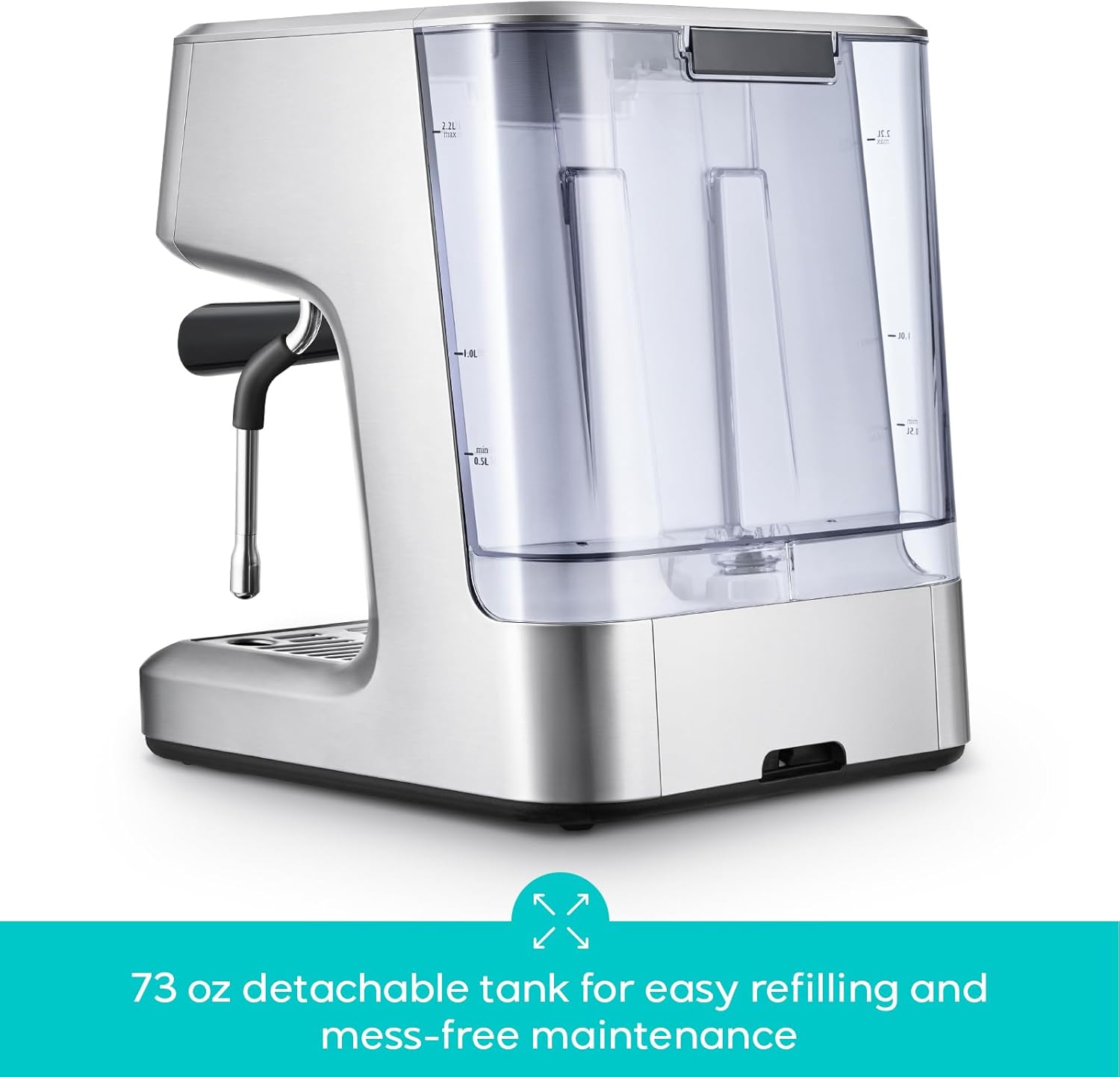 CASABREWS Ultra Espresso Machine with LCD Display, Espresso Maker with Powerful Milk Frother wourant