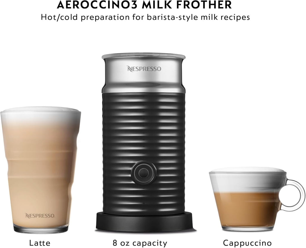 Nespresso Vertuo Plus Coffee and Espresso Maker by De'Longhi, Grey wourant