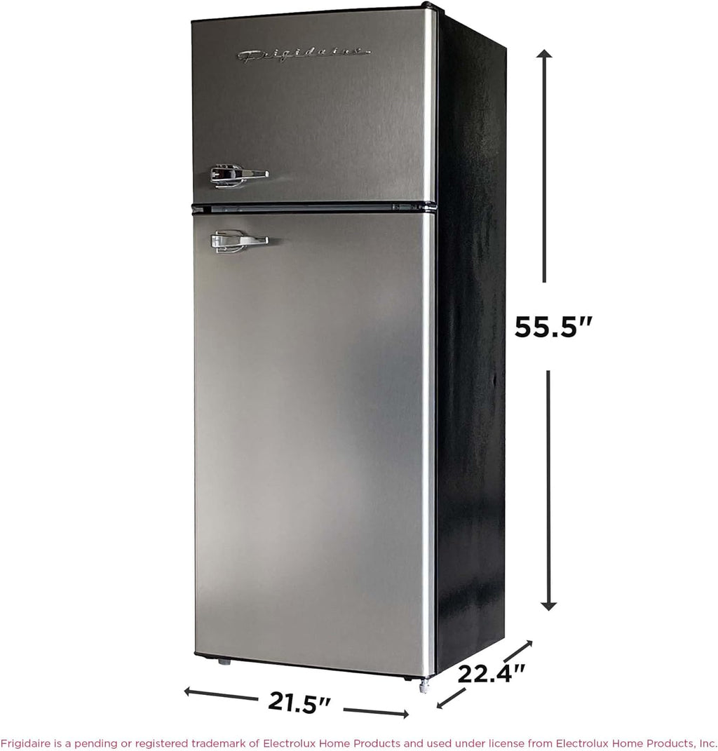 Frigidaire, 2 Door Apartment Size Refrigerator/Freezer Combo, 7.5 cu ft