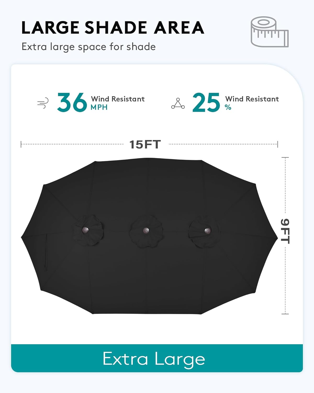Outdoor HDPE Dining Table Set, 7-Piece Outdoor Dining Table Sets with Umbrella Hole Cut-Out Table and 6 Chairs wourant