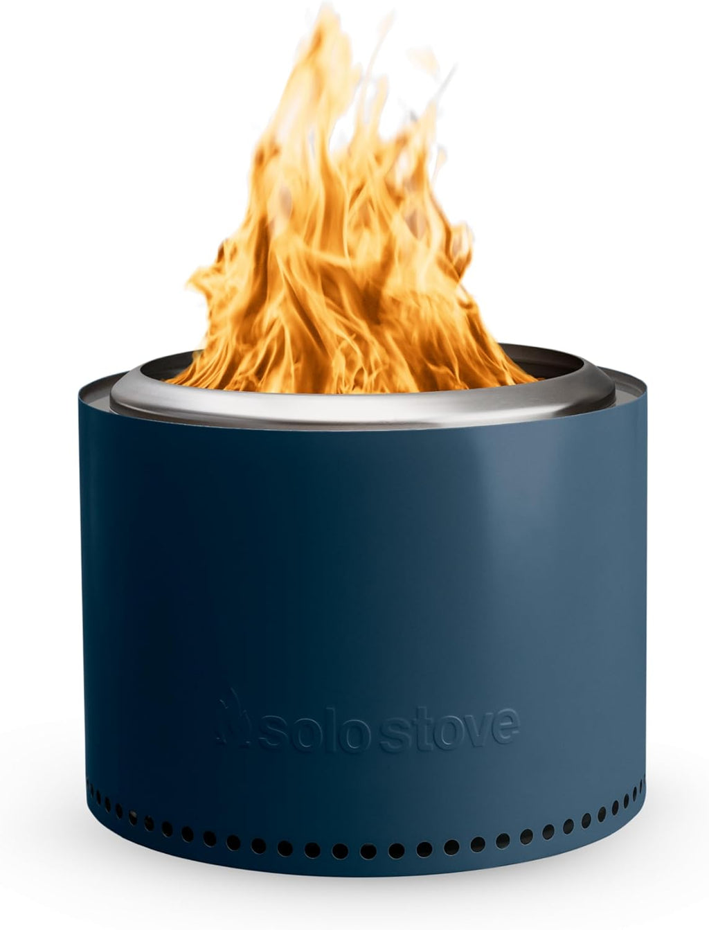 Solo Stove Bonfire 2.0 with Stand, 19.5 Inch Smokeless Fire Pit with Removable Ash Pan - Portable Outdoor Fire Pit - Stainless Steel Wood Burning Fireplace, Ideal for 4-6 People, 21.75 lbs wourant