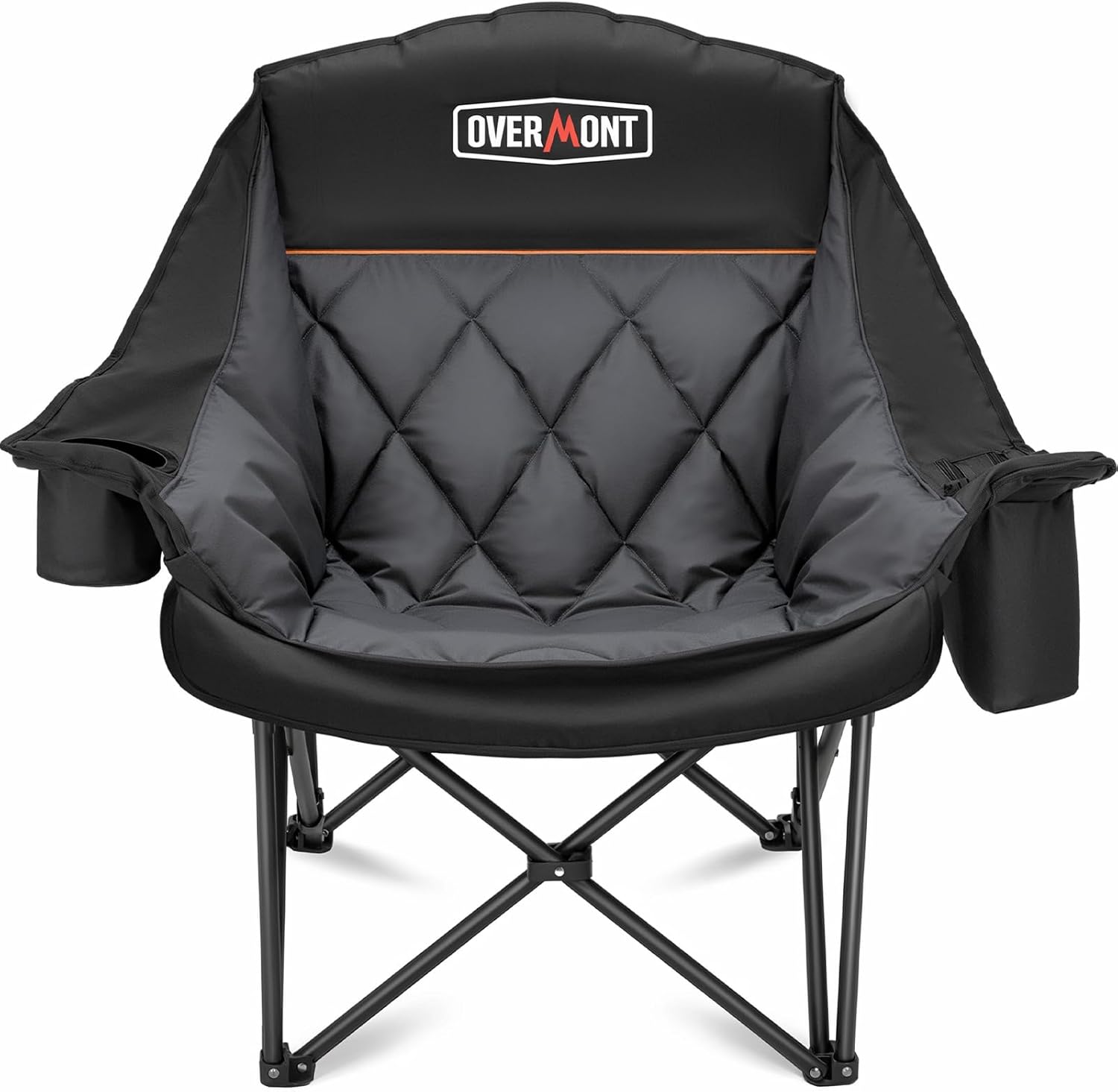 Extra Large Double Camping Chair - 2 Person Comfortable Sofa Chair Adult Loveseat - Heavy Duty Lawn Chair wourant