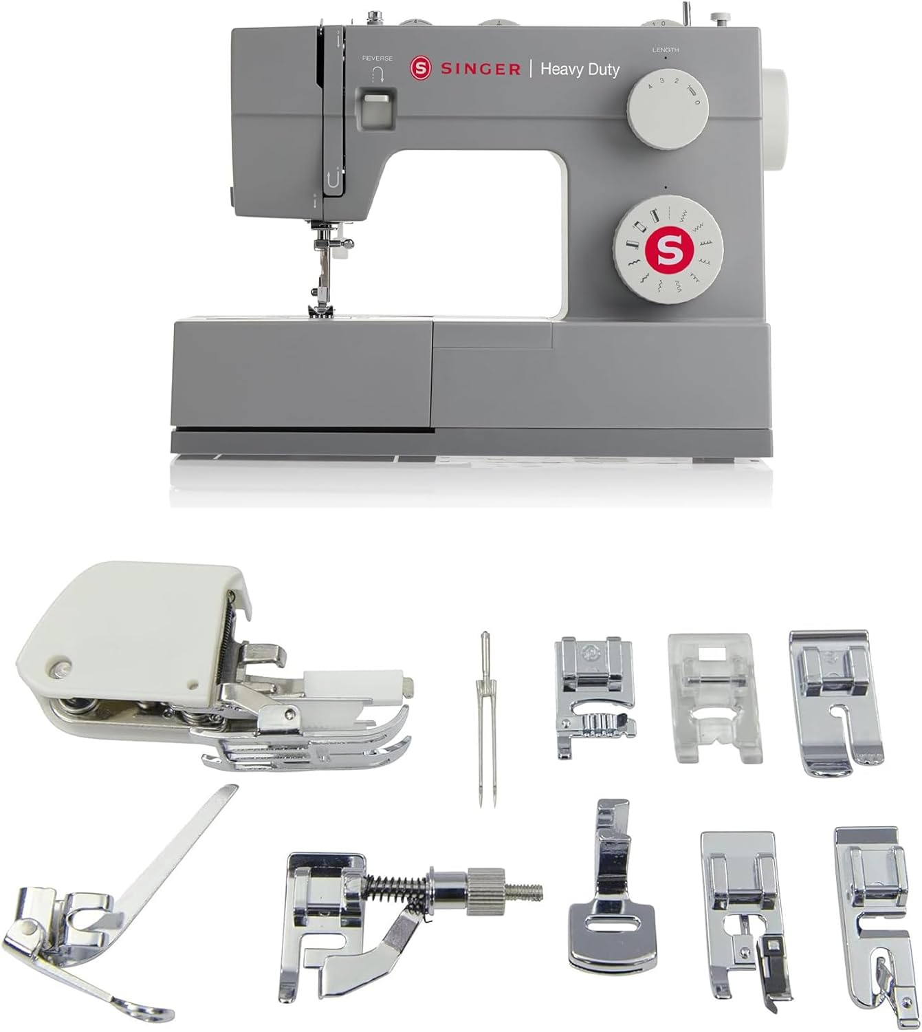 SINGER 4411 Heavy Duty Pink Sewing Machine with Accessories | | High Speed wourant