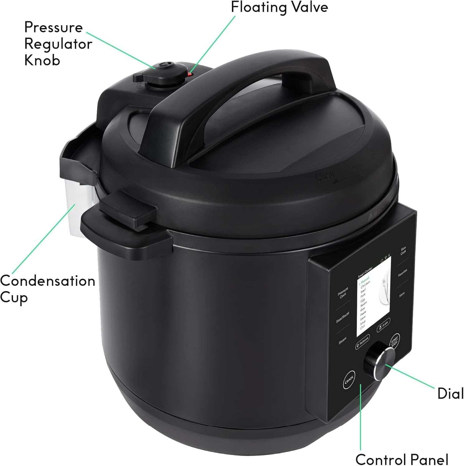 CHEF iQ Smart Pressure Cooker with WiFi and Built-in Scale - Easy-to-use 10-in-1 Multi-Cooker Rice Cooker, Slow Cooker, Instant Meal for Foodies wourant