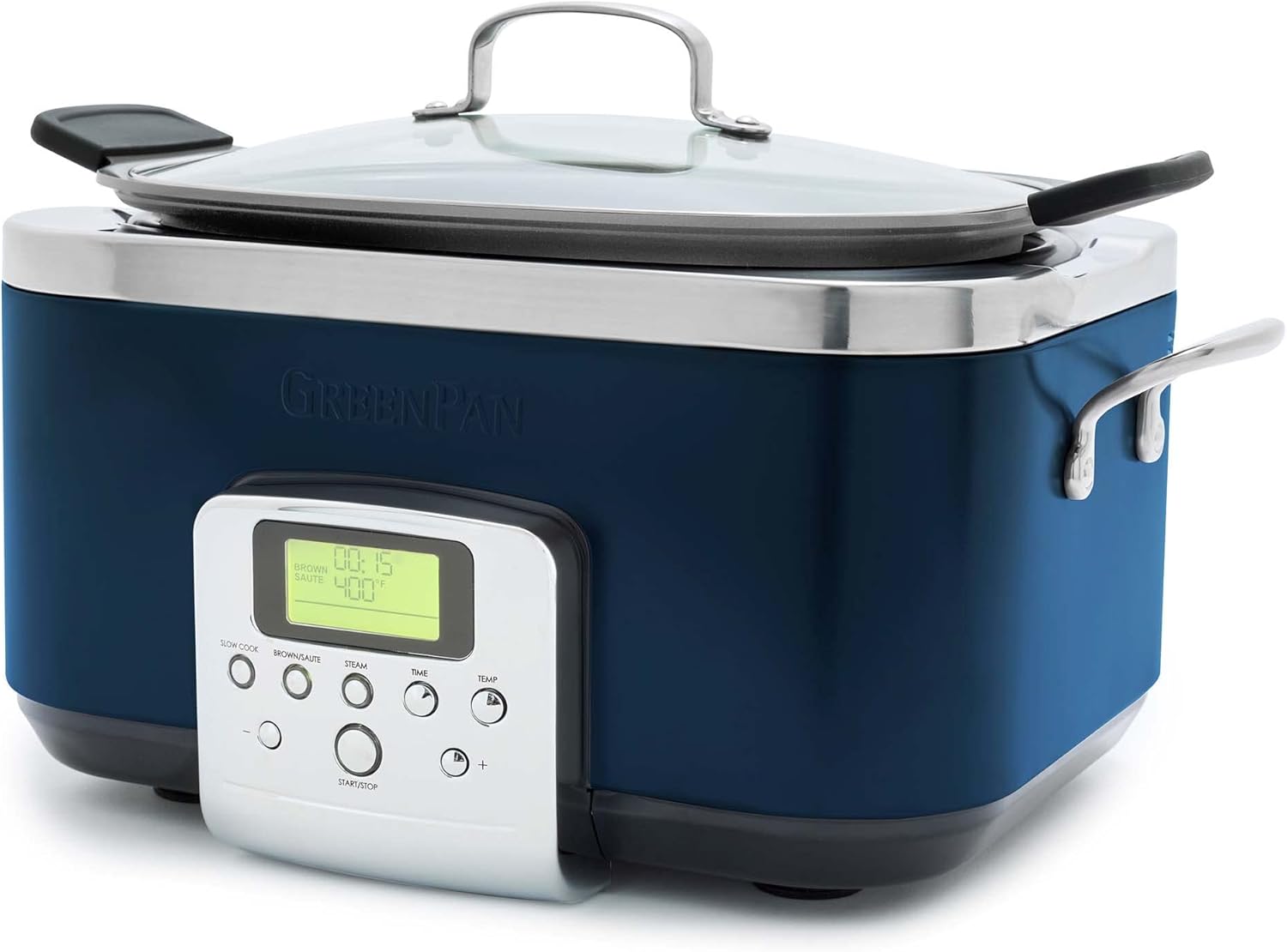 8-in-1 Programmable 6QT Electric Slow Cooker with Dishwasher-Safe Lid and Removable Base wourant