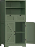 TEENFON Bathroom Storage Cabinet with Adjustable Shelf & Large Drawer wourant