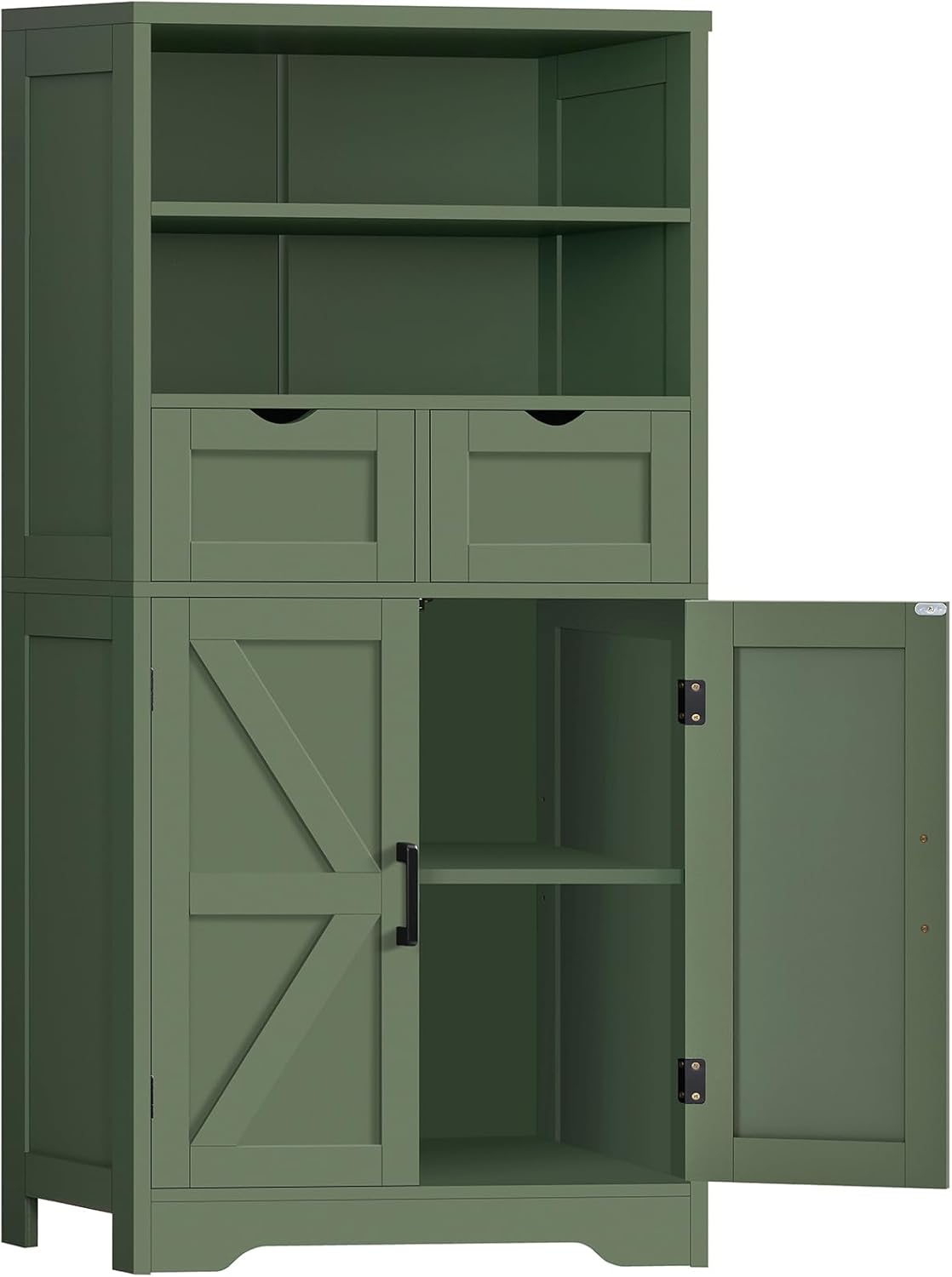 TEENFON Bathroom Storage Cabinet with Adjustable Shelf & Large Drawer wourant