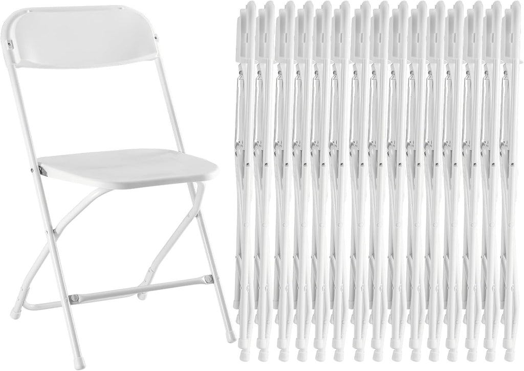 Sweetcrispy Folding Chair 12 Pack, Leather Padded Folding Chairs, Sturdy Metal Foldable Chairs wourant