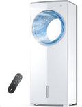 Windowless Portable Air Conditioner, 26.3" Small Evaporative Air Cooler for Room No Window, 3-Speed Settings, 4 Modes, 7H Timer, Remote Control, 4 Ice Packs, Quiet AC Unit for Bedroom wourant