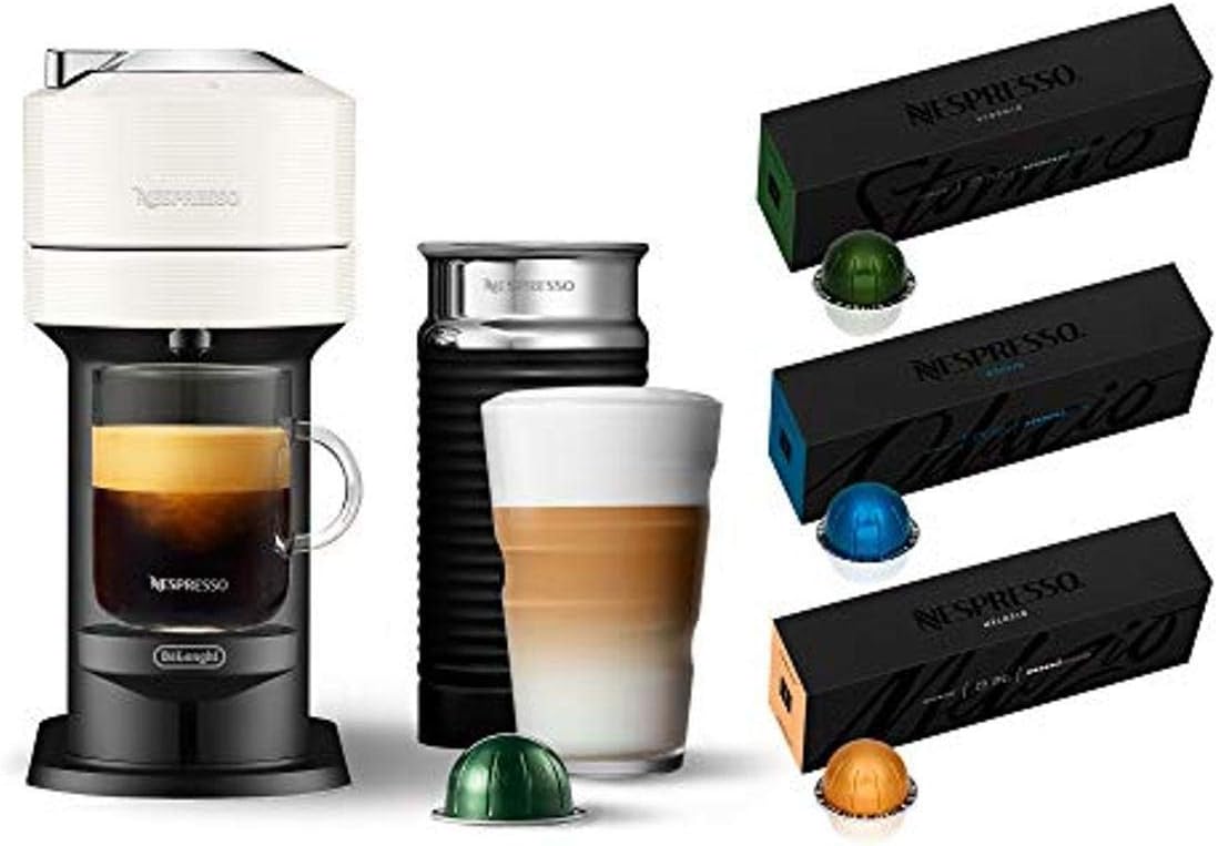 Nespresso Vertuo Next by De’Longhi White Coffee & Espresso Machine wourant