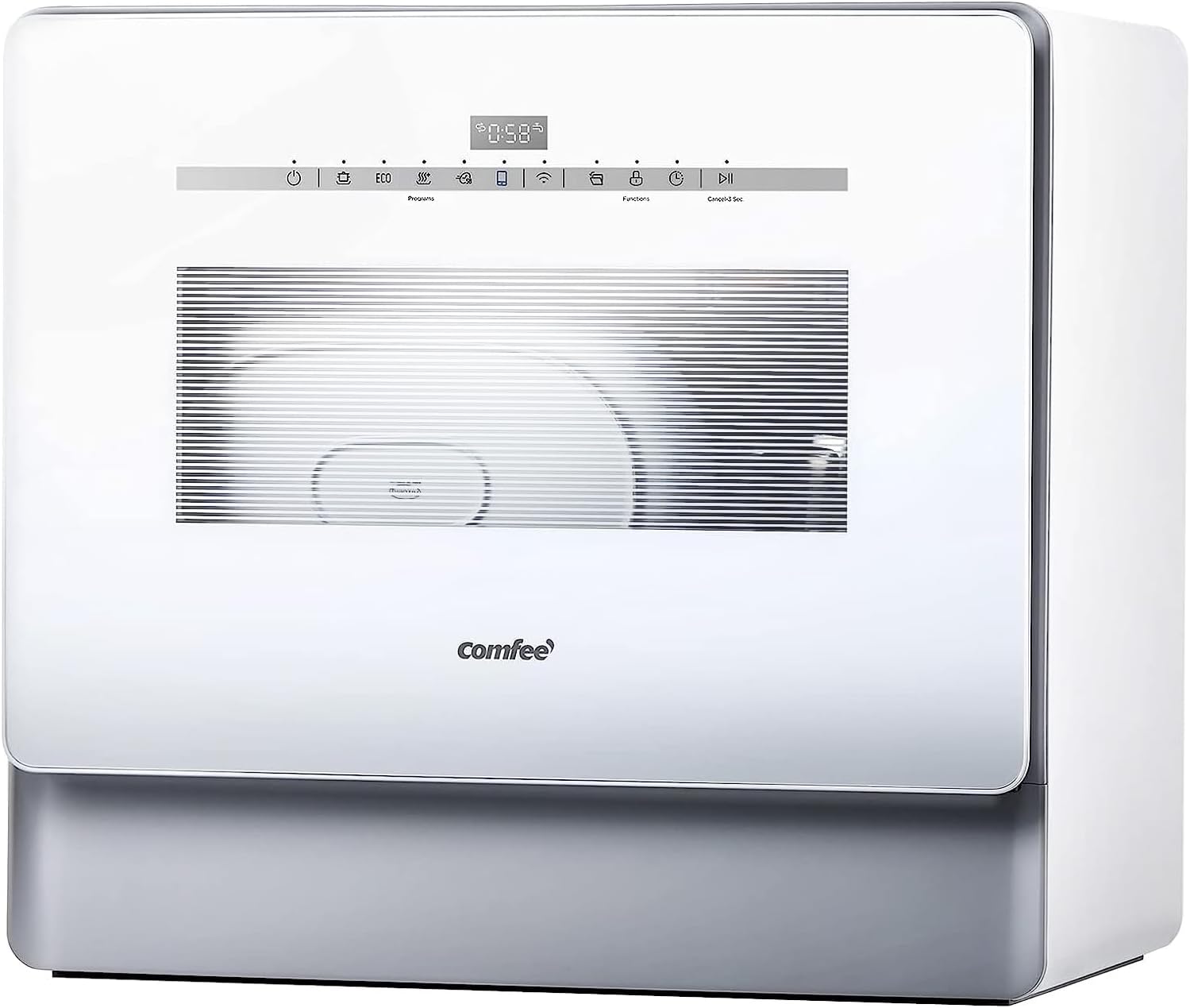 COMFEE' Portable Mini Dishwasher Countertop with 5L Built-in Water Tank wourant