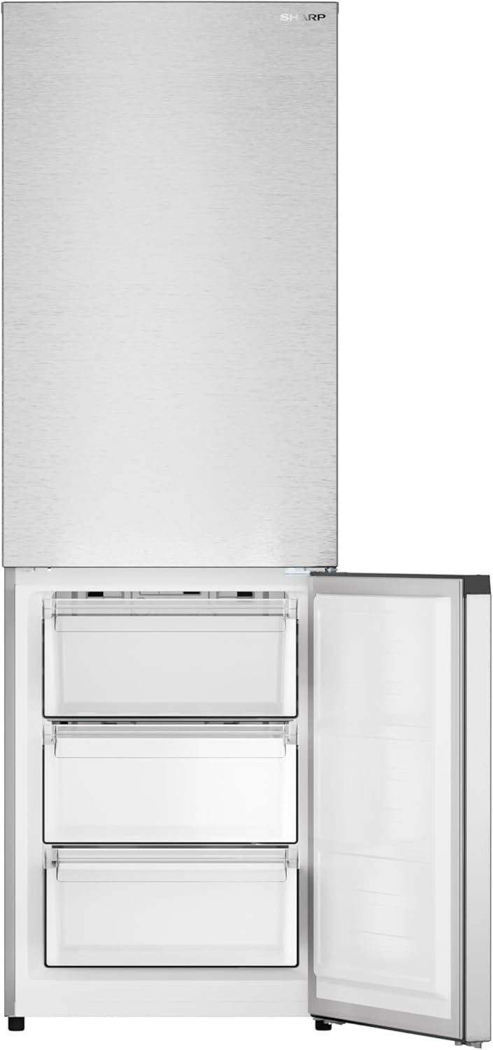 Sharp Bottom-Freezer Counter-Depth Refrigerator, 24 Inch, 11.5 Cubic Foot wourant