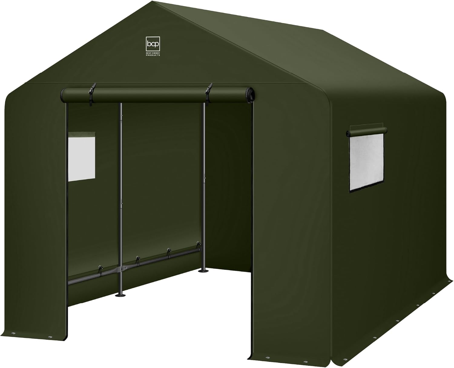 Best Choice Products 10x8ft Outdoor Storage Shed, Carport, Canopy Shelter wourant