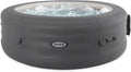 INTEX 28483E SimpleSpa Inflatable Hot Tub 4 Person Bubble Massage Spa: Includes Insulated wourant
