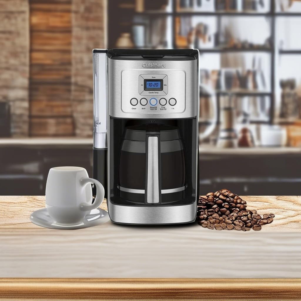 Cuisinart DCC-3200P1 Coffee Maker Fully Automatic with Brew Strength Control, 1-4 Cup Setting wourant