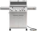 Monument Grills 4+1 Burner Natural Gas Grill with Natural Gas Hose, 50,000 BTU Stainless wourant