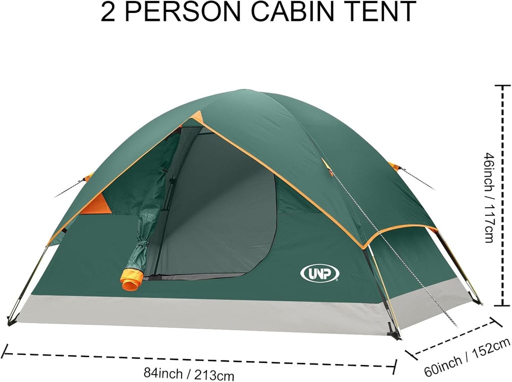 Camping Tent 2/3/4/6 Person Dome Tent Portable Camping Tent for Outdoor and Backpacking Beach wourant