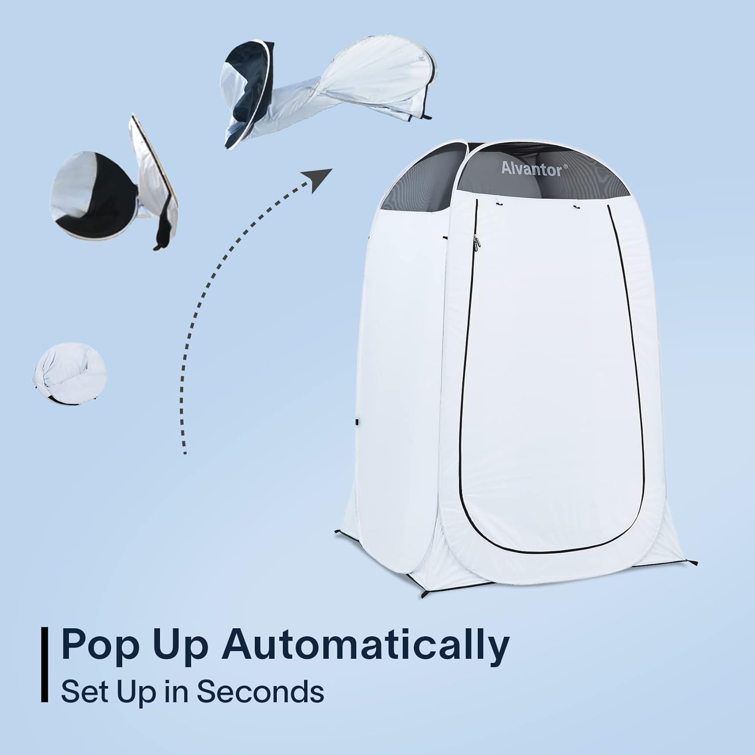 Shower tent, pop-up changing room, outdoor shower, pop-up privacy tent, toilet tent, portable shelter for camping changing room wourant