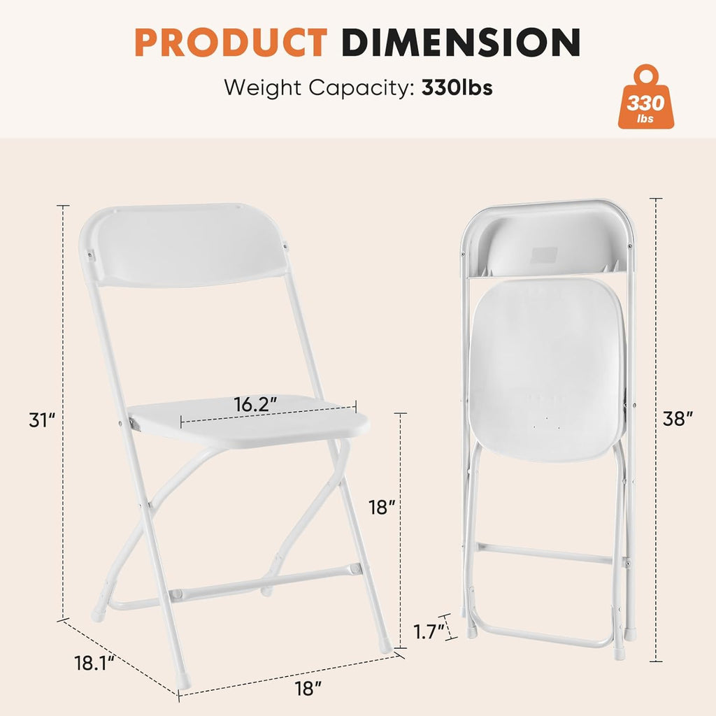 Sweetcrispy Folding Chair 12 Pack, Leather Padded Folding Chairs, Sturdy Metal Foldable Chairs wourant